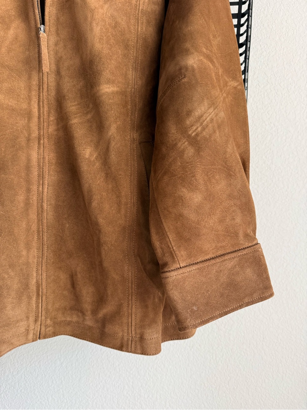 Free people We The Free Rosie Suede Jacket wheat barn brown - Picture 3 of 6